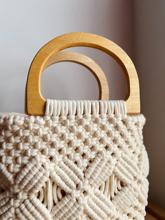 Macrame handle sale