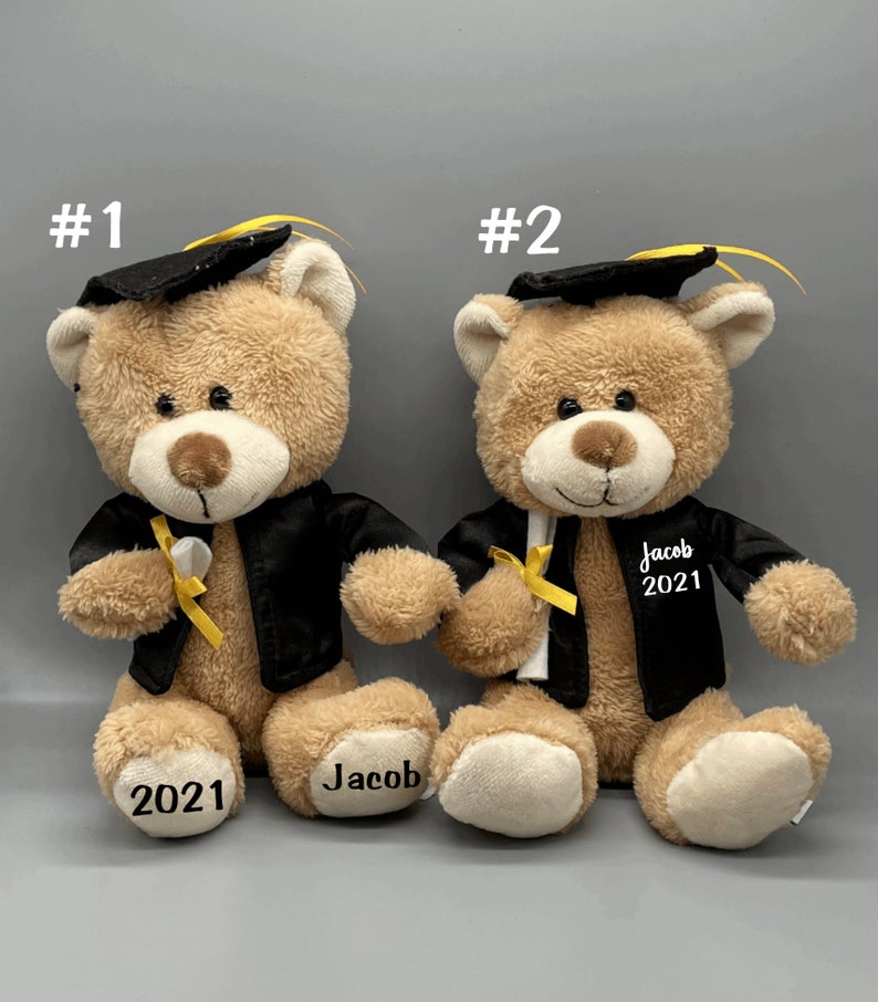 Personalized 2023 Graduation Bear Plush Personalized Stuffed Etsy