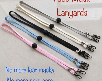 Mask Lanyard, Face Mask Lanyard with Adjustable Straps | For Kids and Adults