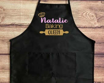 Baking Queen Personalized Apron | Mother's Day Gift