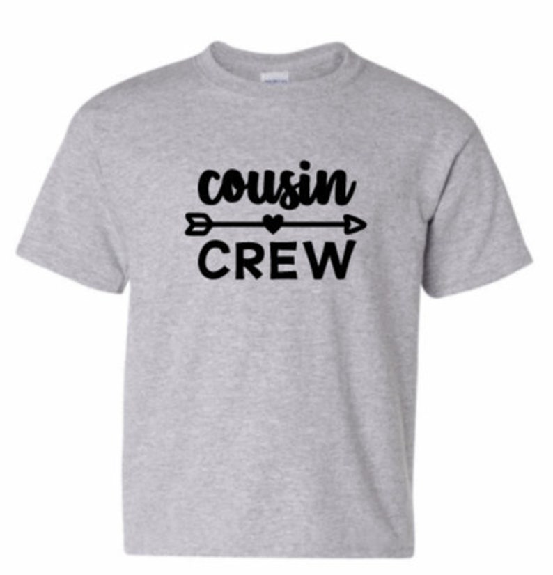 Cousin Crew Shirt Custom Cousins T-shirt Matching Cousins | Etsy