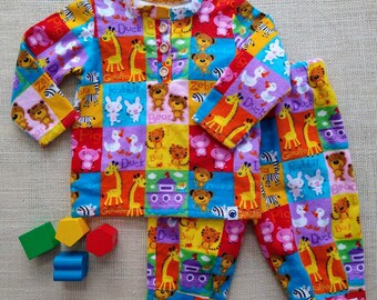 Tora Soft flannel 2 piece play set