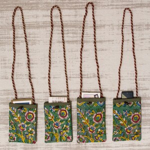 4 pièces Impression ancienne ancienne (gravure sur bois), sac à bandoulière à motif de fleurs, cartable, sac d'été, sac à bandoulière en tissu
