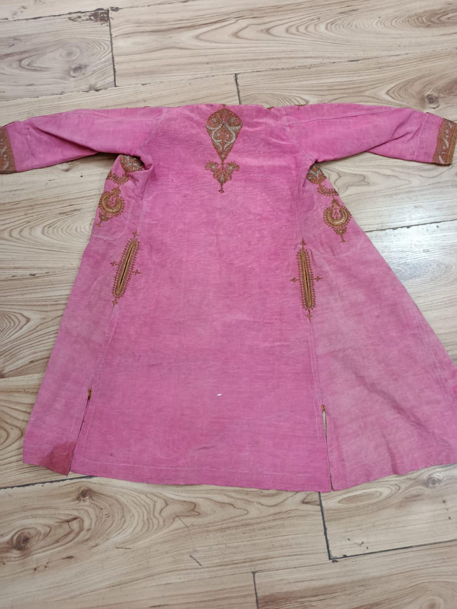 KIDS SHIRT MINI DRESS WITH PUFF SLEEVE OTTOMAN DYNASTY main image 1