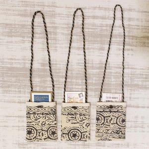Étui pour téléphone portable 3 pièces imprimé antique, sac à bandoulière minimaliste, cartable, sac d'été, sac bandoulière en tissu, sac pour transporter vos essentiels