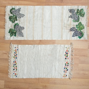 Textil otomano, toalla decorativa vintage, decoración del hogar, decoración boho, bordado, textiles otomanos, antigüedades, textiles antiguos, decorativos, arte