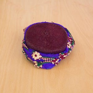 Antique Ottoman Fez Top – 120-Year-Old Handmade Needle Lace Fez Ornament