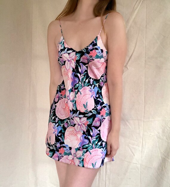 Vintage 90s Silk Charmeuse Slip Dress | Victoria’s