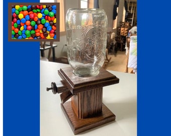 M&M Candy Dispenser, Amish Made, Handmade in Ohio's Amish Country