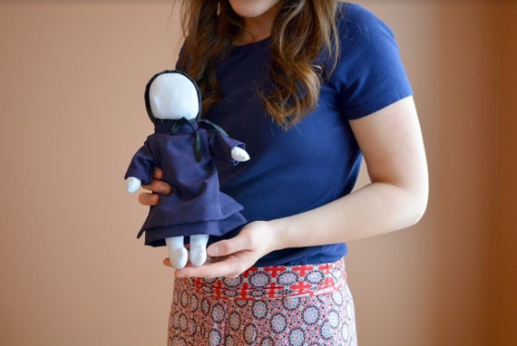 Amish Doll Faceless Doll Handmade in Ohio s Amish Country Etsy