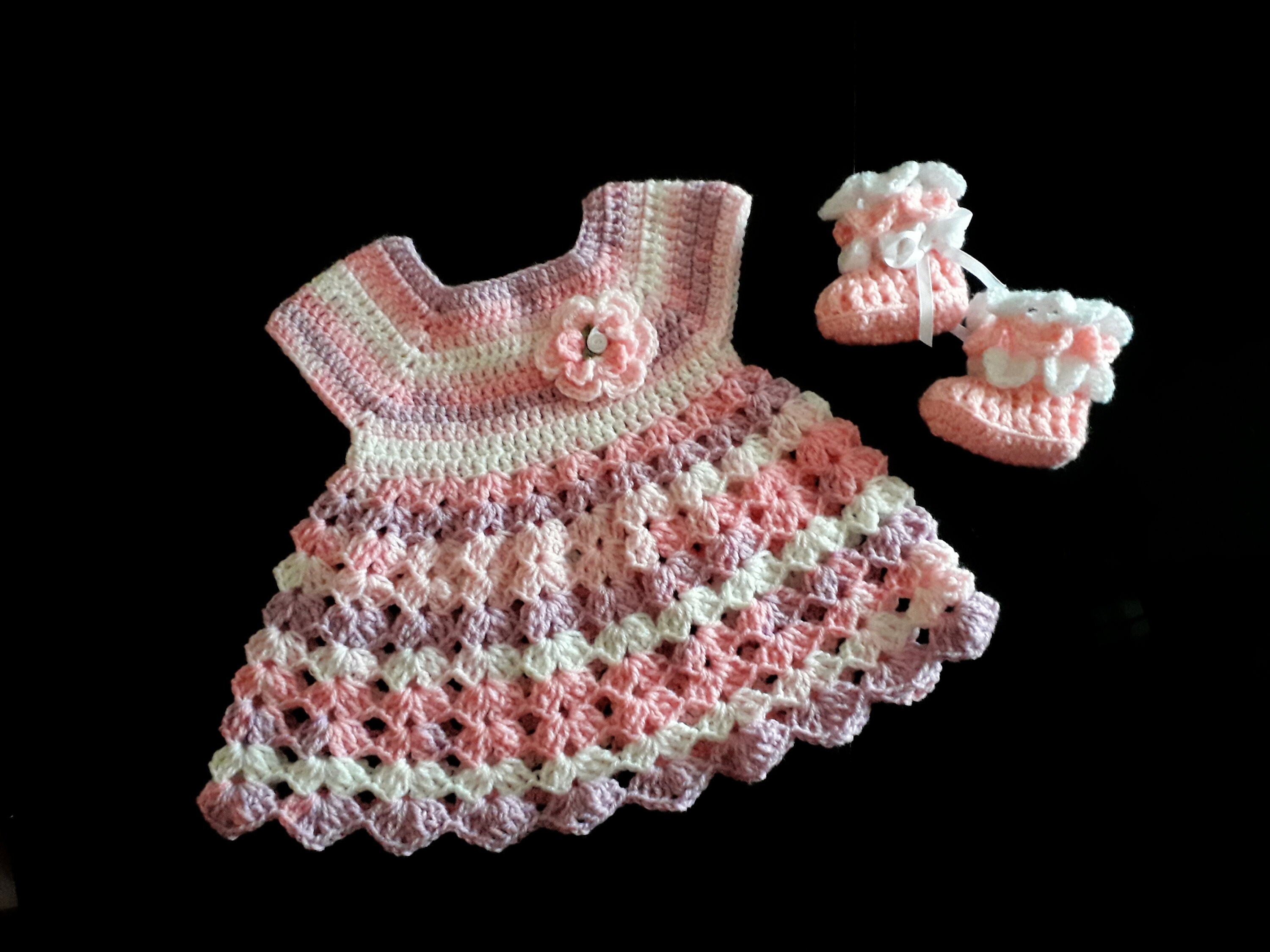Crochet vestido bebe - Etsy España Crochet vestido bebe - Etsy España