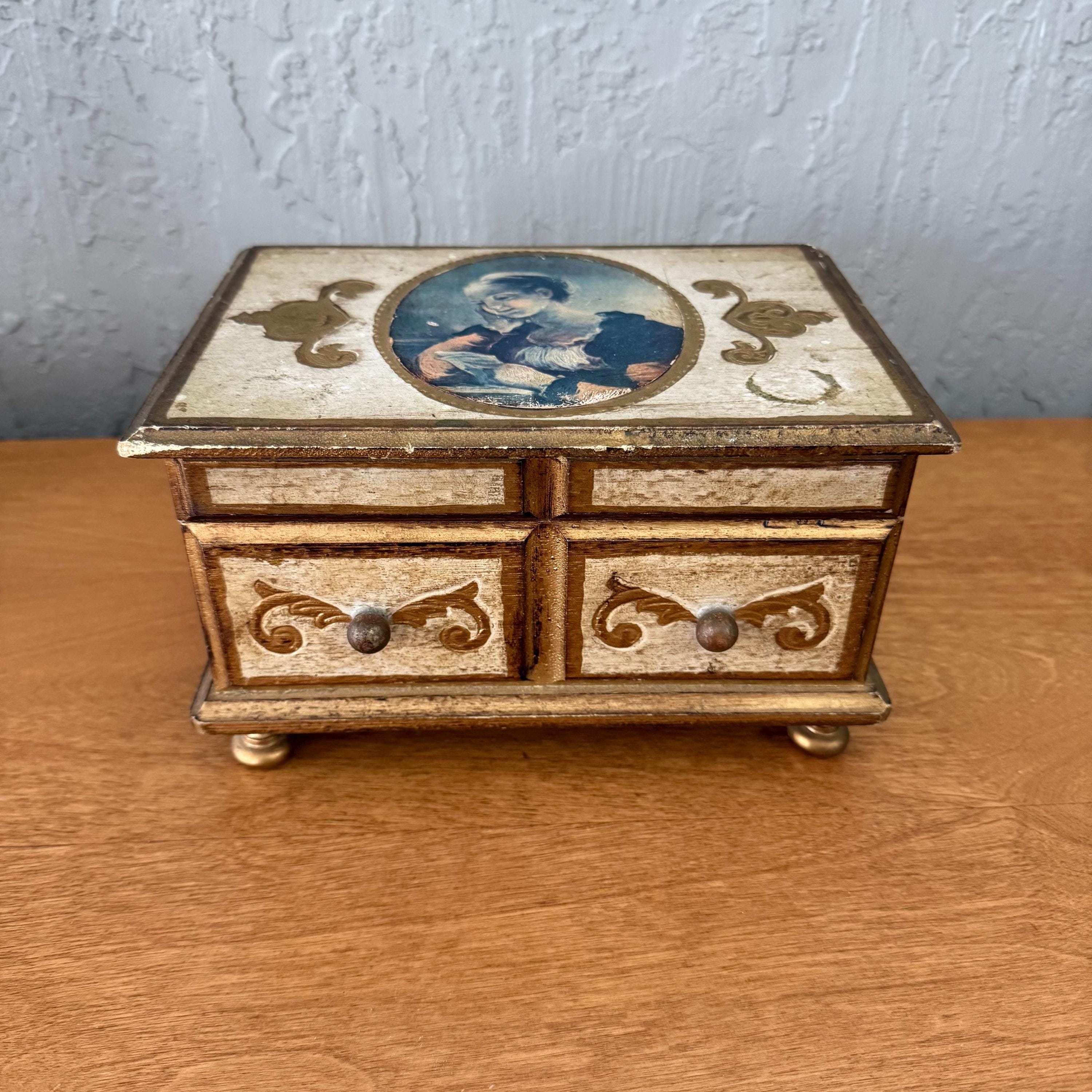 Florentine Jewelry Box - Etsy