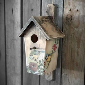 Nesting boxes vintage bird house 30 cm nesting place nesting box house bird shabby house bird