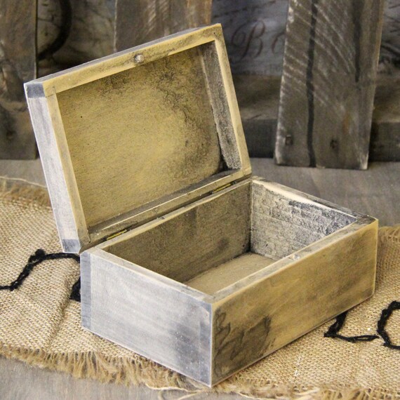 U.S.A ヴィンテージ 木箱 vintage wooden box Big Wooden Box With Lock , Wood Chest Decorative Box