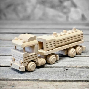Vintage truck 31x6, x 11 cm handmade natural car truck