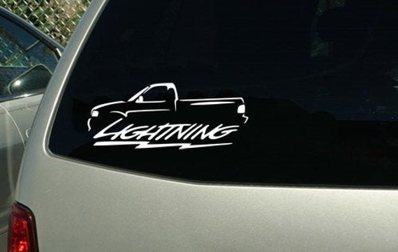 svt lightning decal sticker