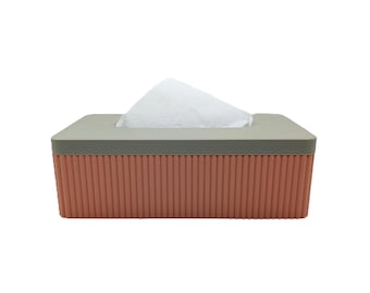 3D gedruckte Taschentücherbox: Modernes minimalistisches Design, anpassbare Farben