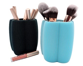 Moderner Minimalistischer Make-up Pinsel Halter I 3D Gedruckt Schreibtisch Organizer Set