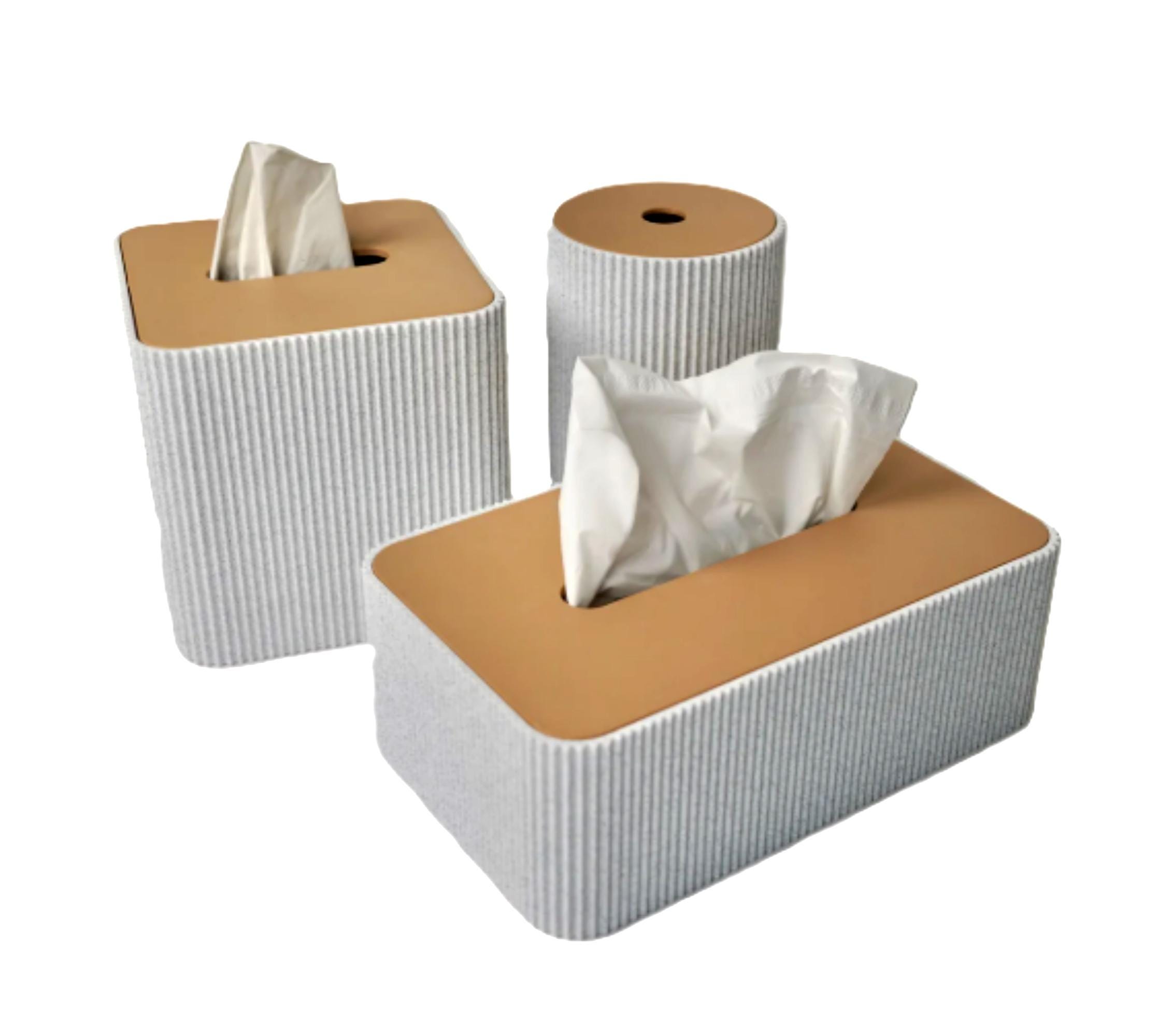 Trash Can and Tissue Box Holder - Etsy