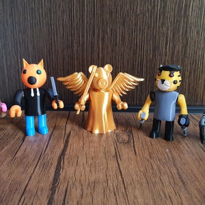 Gold piggy, Penny, Foxy, Tigry uniform, Kamosi fullbody figures