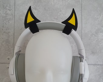 Fladdermusöron för hörlurar / Headset för streaming av anime-cosplay