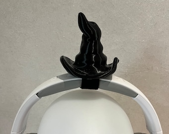 Witch hat for Headphones / Headset for streaming anime cosplay