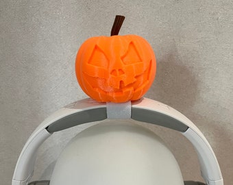 Pumpkin for Headphones / Headset for game fun streaming anime cosplay