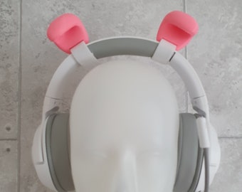アニメコスプレ配信用ヘッドフォン/ヘッドセット用豚耳