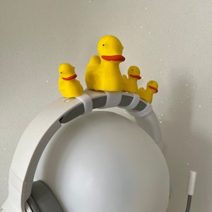 Yellow Duck for Headphones / Headset for streaming anime cosplay