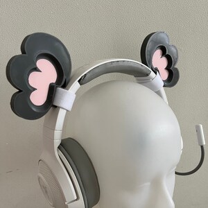 Koala ears for Headphones / Headset for streaming anime cosplay
