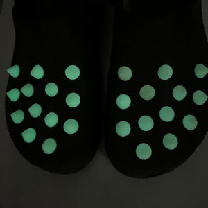 Glow In The Dark Spike charms for Croc