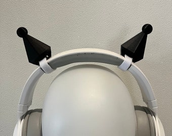 Mini Space Rabbit ears for Headphones / Headset for streaming anime cosplay