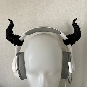 Spiral horn for Headphones / Headset for streaming anime cosplay