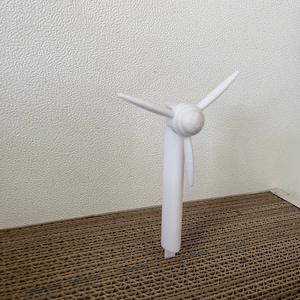Decorazione per torta con turbine eoliche