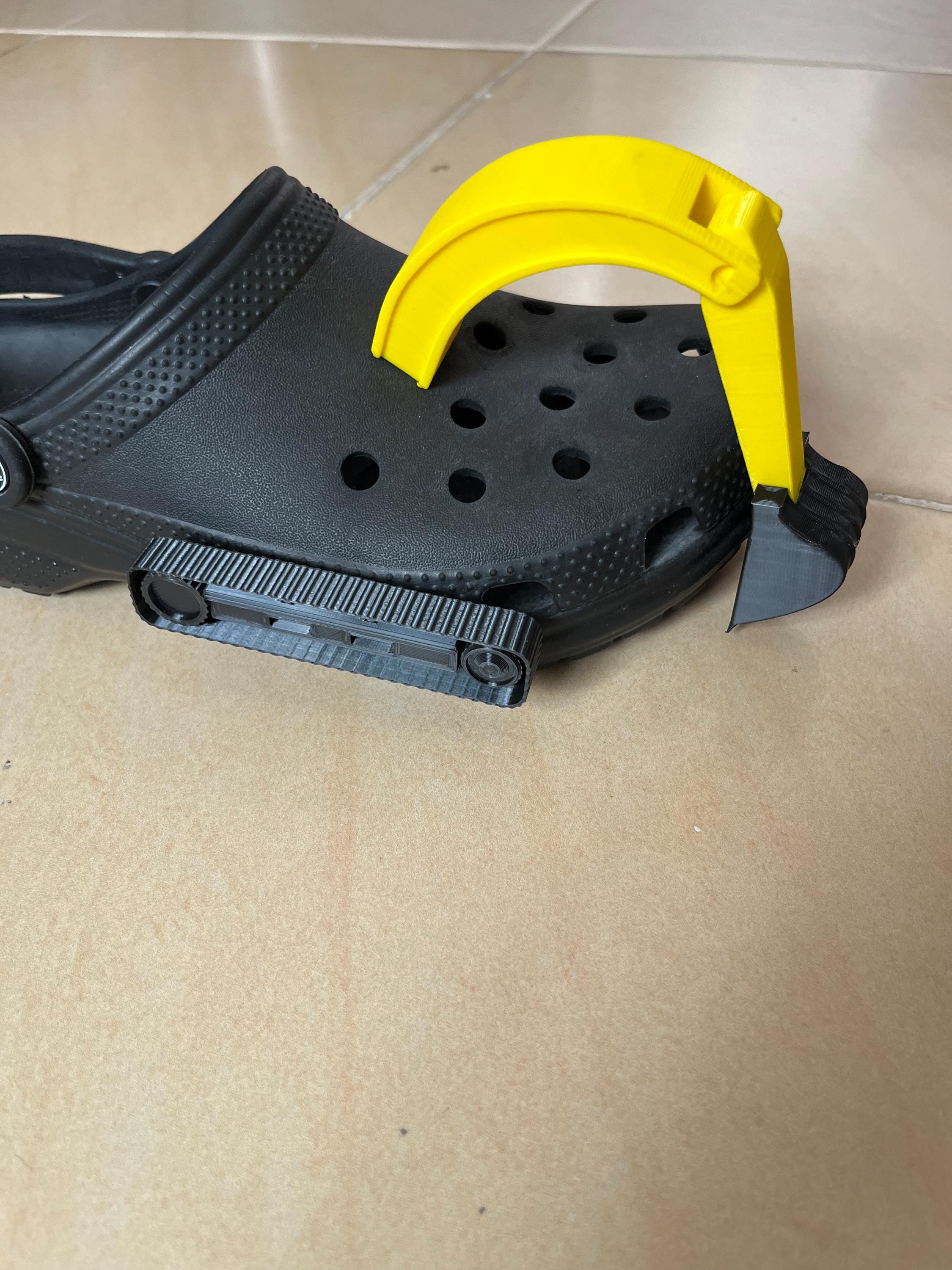 Excavator Construction Set for Croc - Etsy
