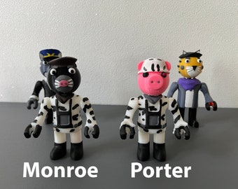 Porter, SGTmonroe, Woshe, Tigry figuras de cuerpo completo
