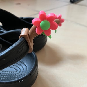 Flower side spurs for Croc with many color selection
