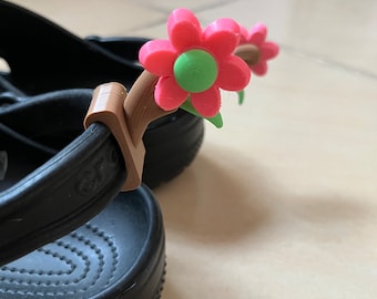 Flower side spurs for Croc with many color selection