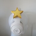 Gold Stars for Headphones / Headset for streaming anime cosplay product logo