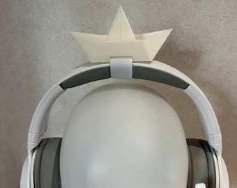 Paper boat for Headphones / Headset for game fun streaming anime cosplay