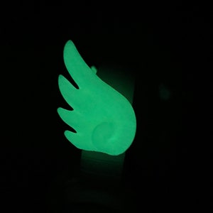 Glow in the Dark Cute Wing for Headphones / Headset for streaming anime cosplay