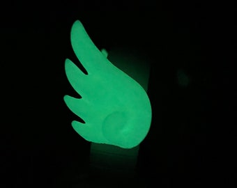 Glow in the Dark Cute Wing for Headphones / Headset for streaming anime cosplay