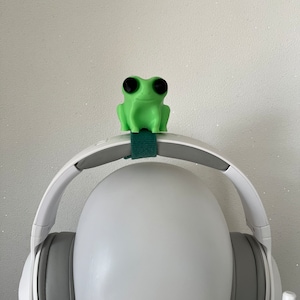 Groda för hörlurar / Headset för streaming av anime-cosplay