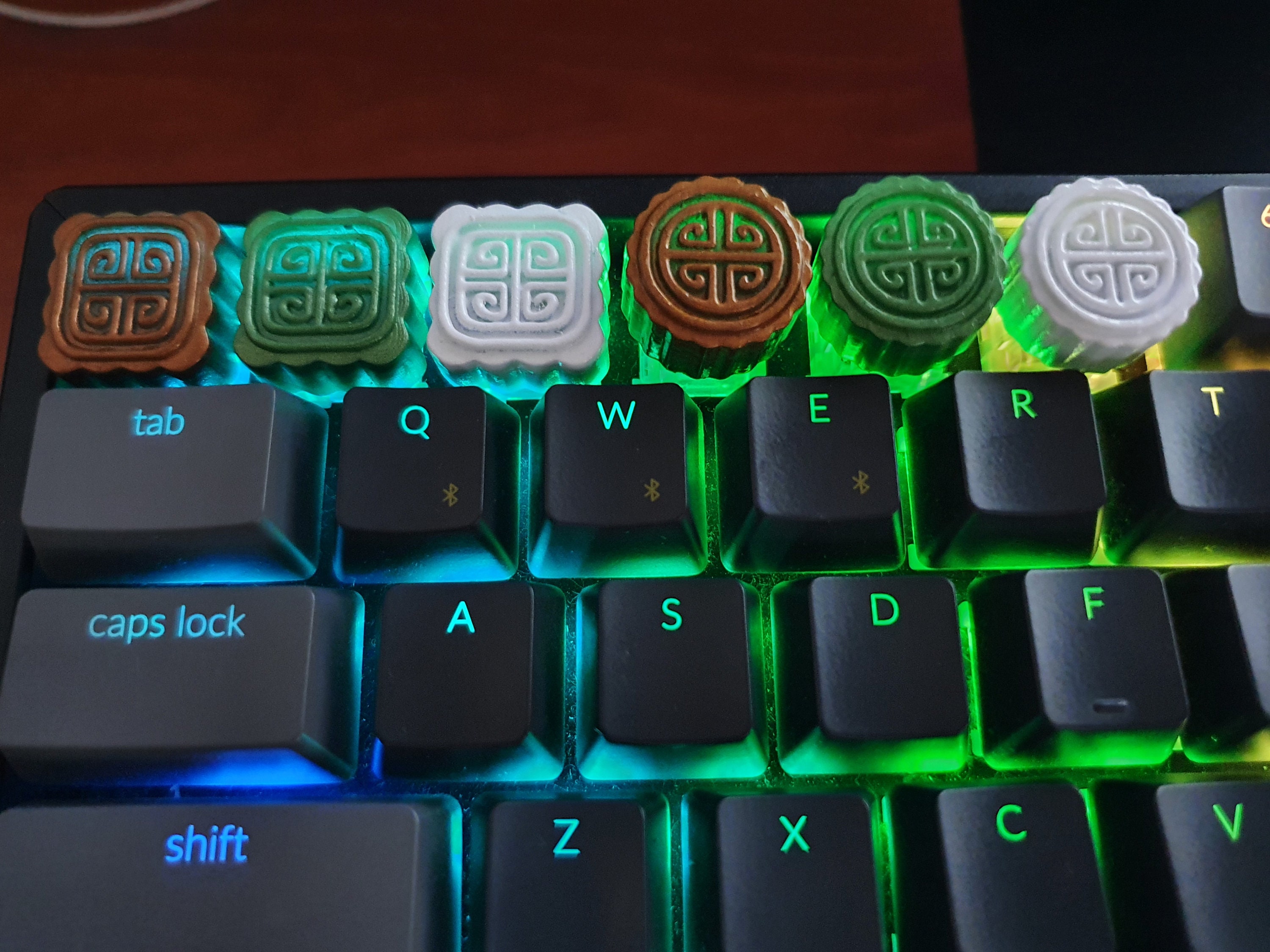 Mooncake Artisan Keycaps 3D Printed - Etsy