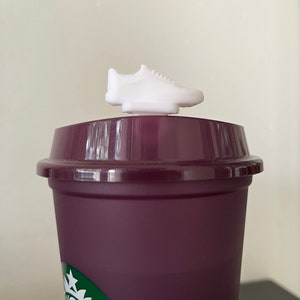 Shoes 3D printed hot drink stopper reusable cup