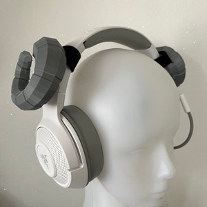 Mecha Horn for Headphones / Headset for streaming anime cosplay