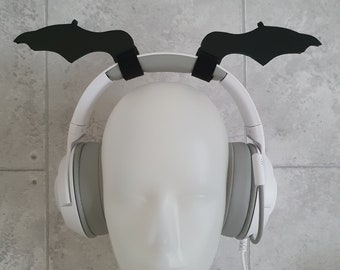 Bat Wings for Headphones / Headset for streaming anime cosplay