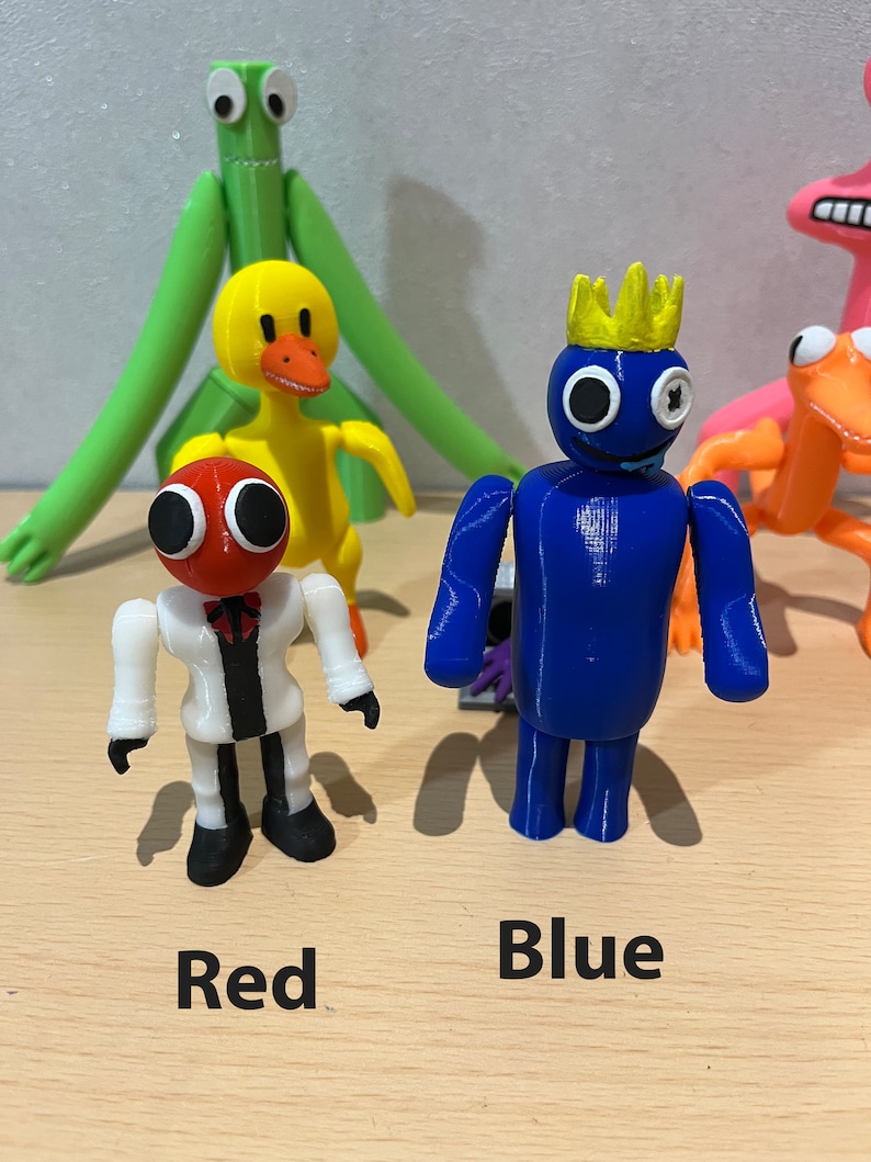 Rainbow Friends Figures Etsy