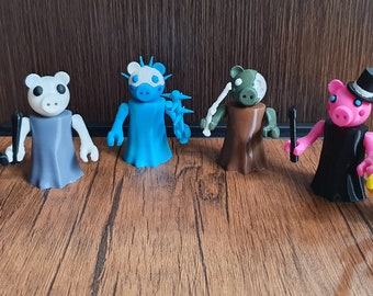 Frostiggy, Zompig, Piggy Magician, Memory Piggy, Piggy Glitchy
