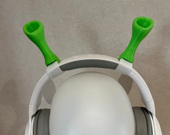 Ogre ears for Headphones / Headset for streaming anime cosplay